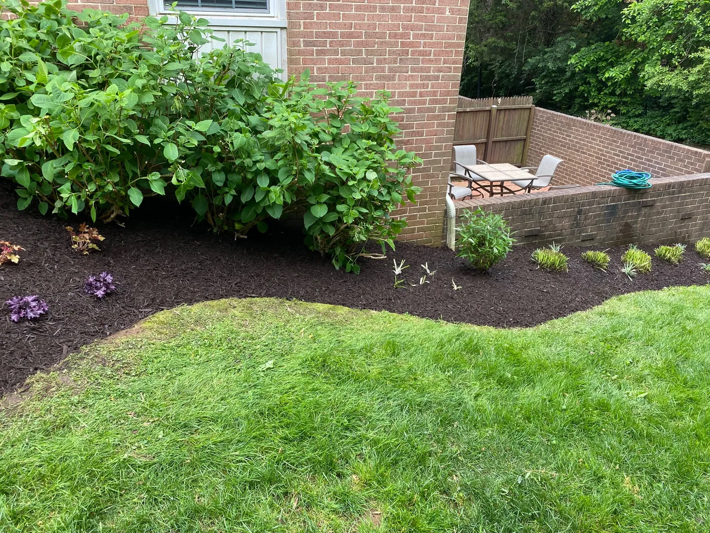 Mulching Services by Hall's Landscaping